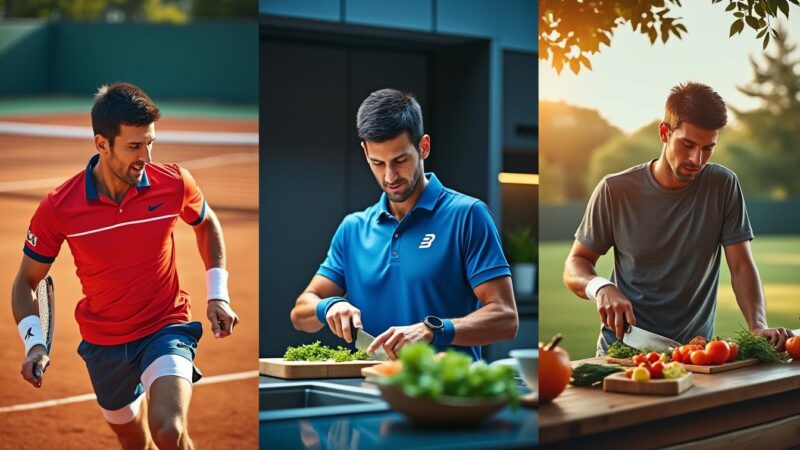 L’impact de l’alimentation de Novak Djokovic sur sa santé et son endurance