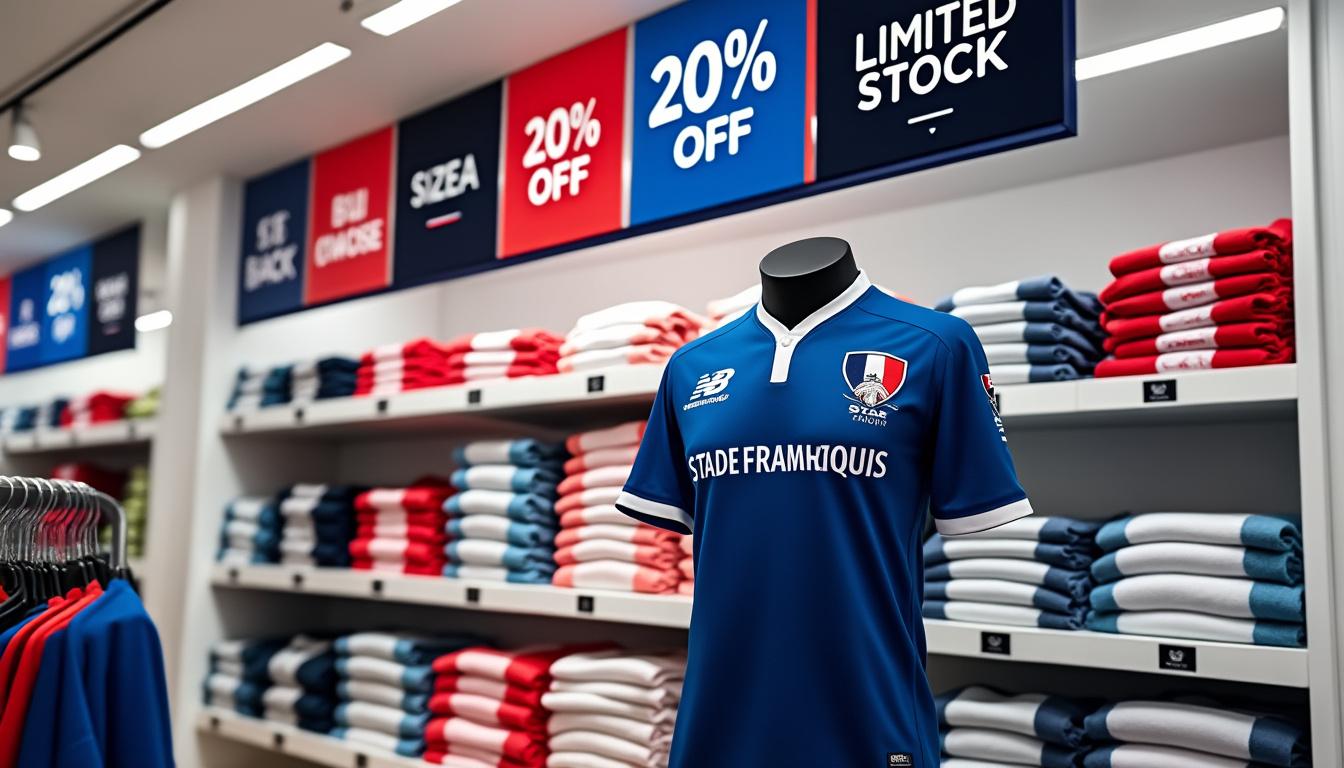 découvrez notre sélection de maillots de rugby stade français à prix réduit. alliez qualité et économies tout en soutenant votre équipe avec style. profitez de nos offres exceptionnelles pour être prêt à encourager le stade français lors de chaque match.