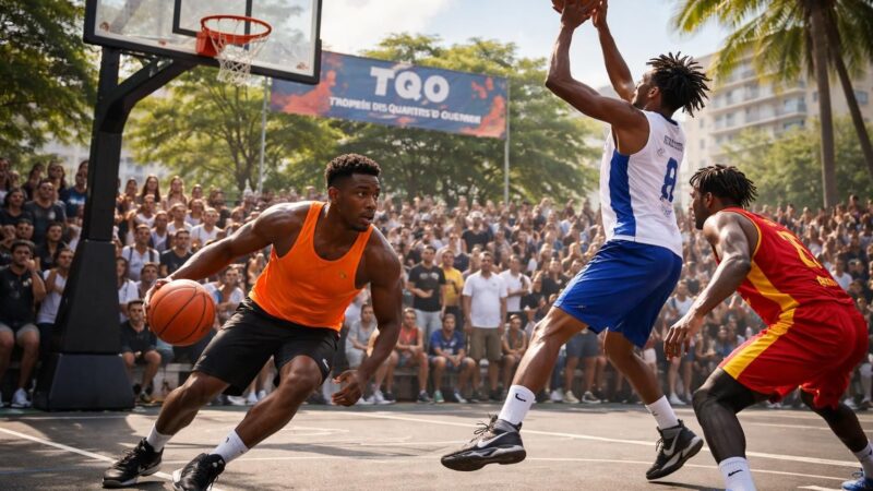 Basket 3×3 à Tqo : rencontres, compétitions et esprit d&rsquo;équipe