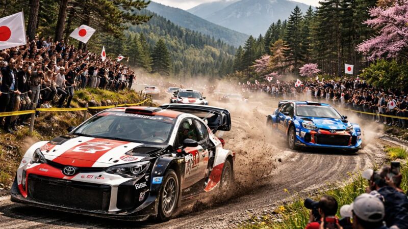 Classement WRC du Japon : Les moments clés qui ont façonné la course