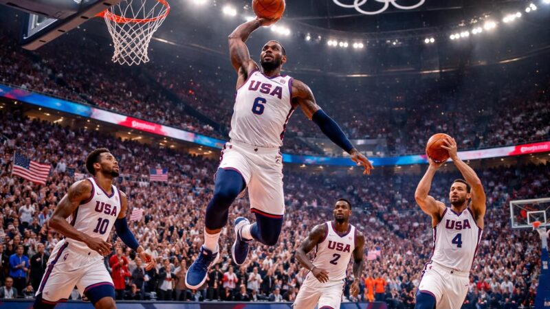 Comment l&rsquo;équipe des États-Unis masculine de basket-ball au JO redéfinit le sport