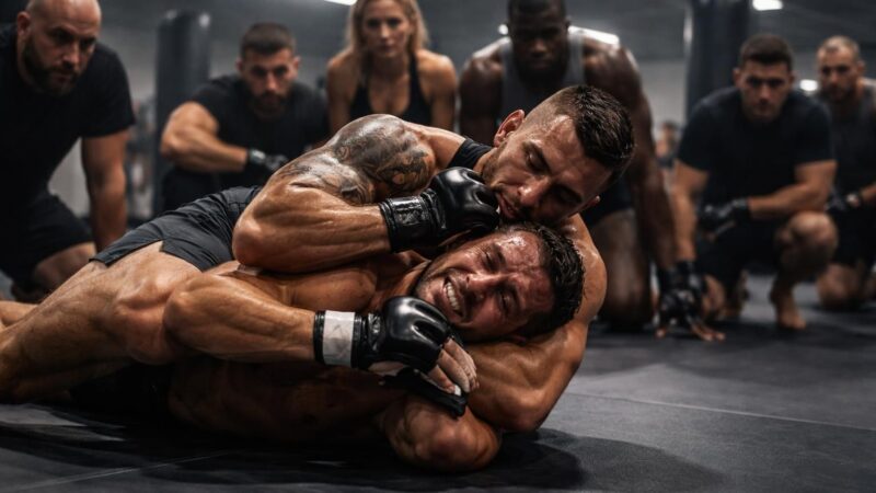 Étranglement au MMA : comment les experts choisissent la meilleure méthode