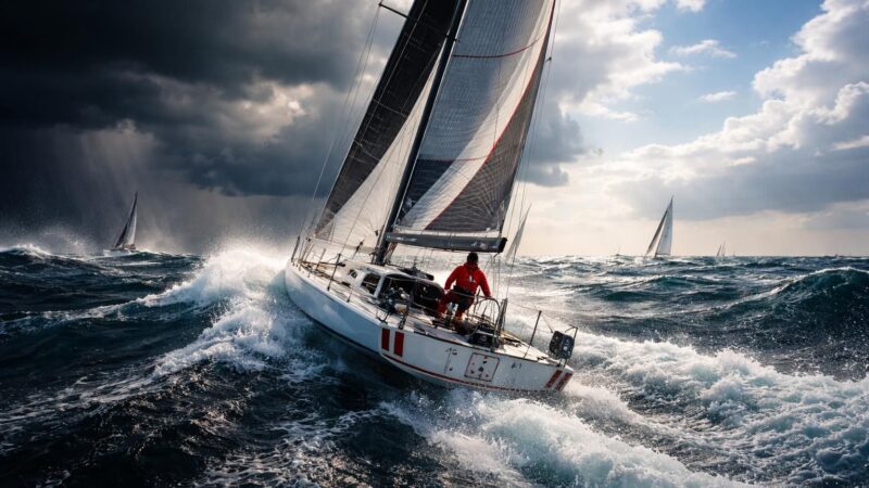 Impact des conditions météorologiques sur le classement du Tour du monde en solitaire