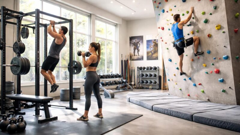 Intégrer la musculation et l&rsquo;escalade dans votre routine sportive : guide pratique