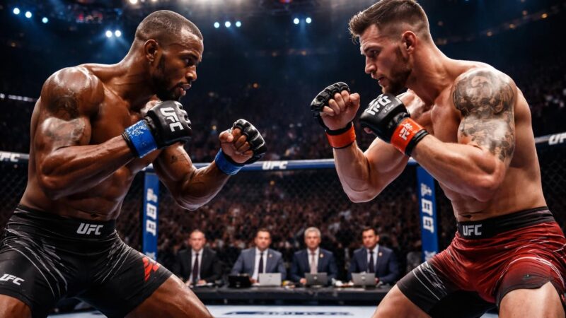 Le prochain combat en UFC : analyses et pronostics des experts