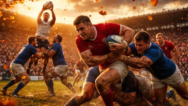 Les moments forts à ne pas manquer dans le calendrier de la tournée d&rsquo;automne de rugby