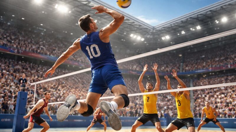Les moments forts de la programmation de volley-ball aux Jeux olympiques d&rsquo;été