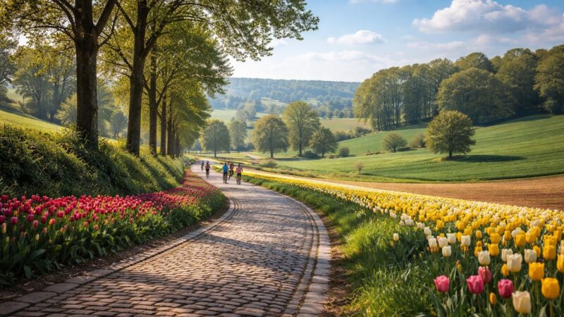Les plus beaux paysages du parcours du Tour des flandres à explorer