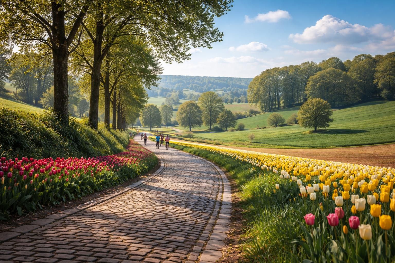 Les plus beaux paysages du parcours du Tour des flandres à explorer