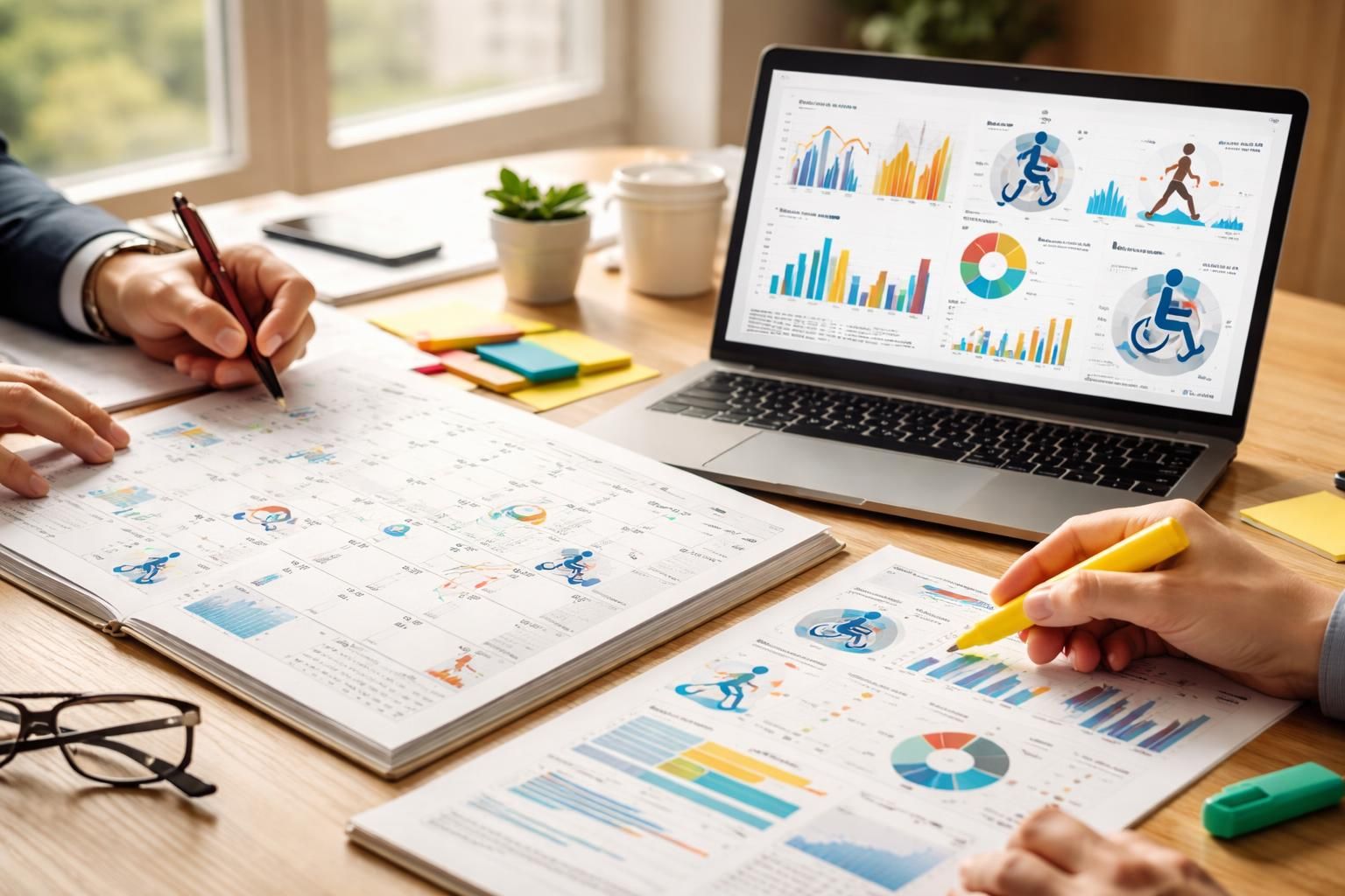 Analyse des performances à travers le calendrier et résultats paralympiques