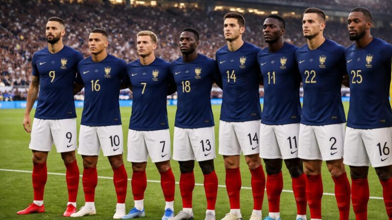 Avant le match, zoom sur la composition de l&rsquo;Équipe de France de foot ce soir