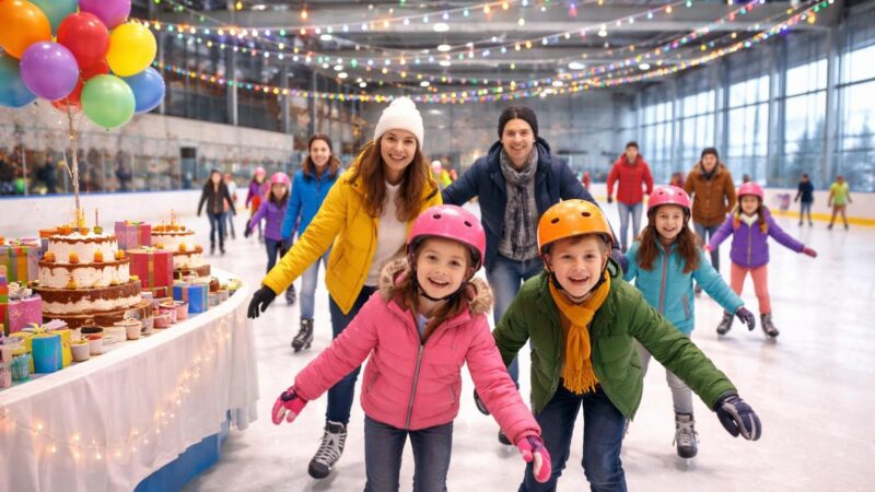 Comment organiser une fête d&rsquo;anniversaire à la patinoire Velizy