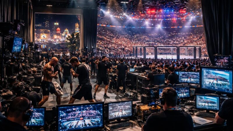 Découvrir les coulisses des événements de l&rsquo;UFC à Las Vegas