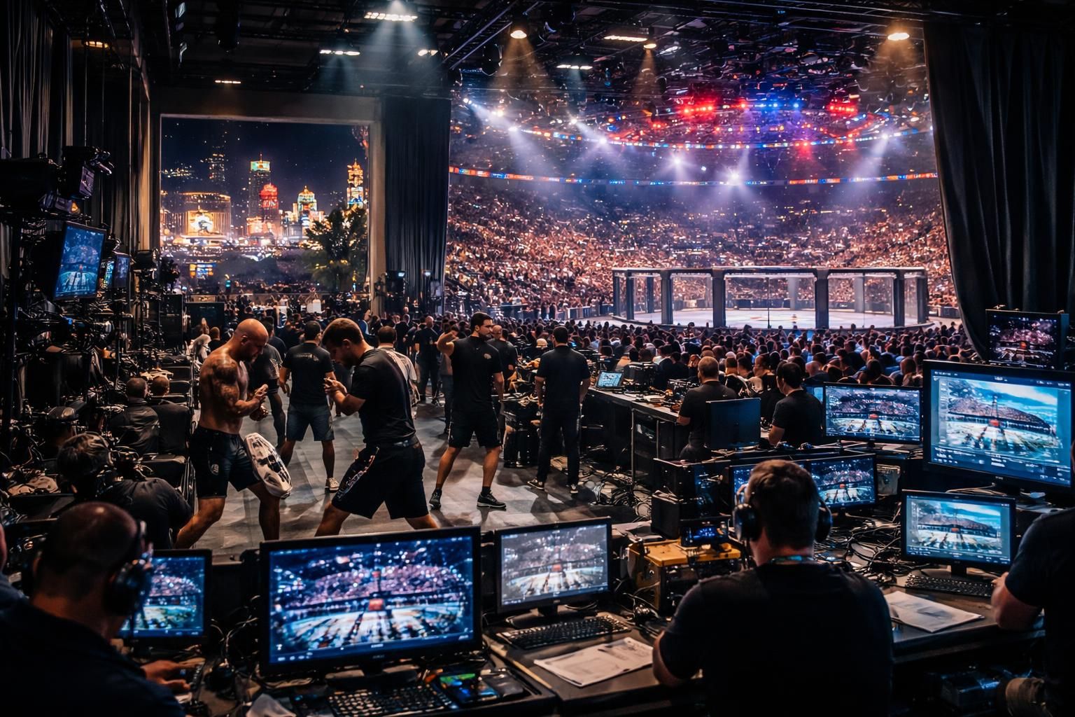 Découvrir les coulisses des événements de l&rsquo;UFC à Las Vegas