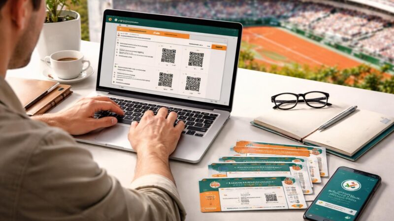 Guide pratique pour la revente de billets Roland Garros
