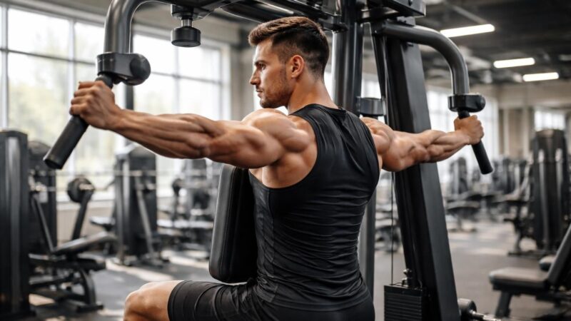 Le pec deck inversé : un exercice clé pour un haut du corps équilibré
