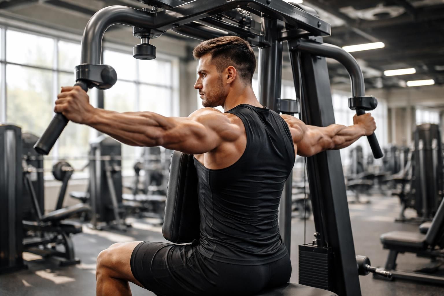 Le pec deck inversé : un exercice clé pour un haut du corps équilibré