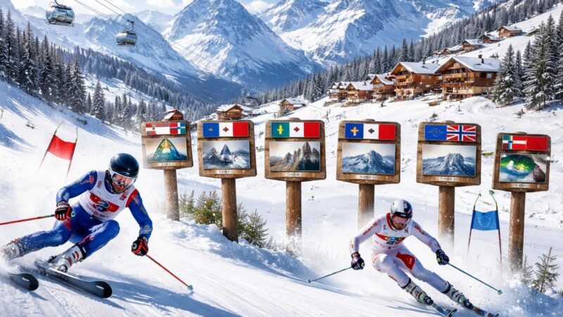 Le programme de la Coupe du monde de ski alpin : dates et lieux essentiels