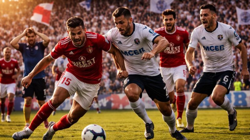 Les émotions fortes capturées dans le résumé en vidéo de Brest vs Marseille