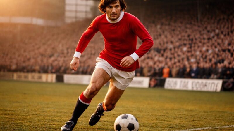 Les légendes du sport et le best of George Best au football