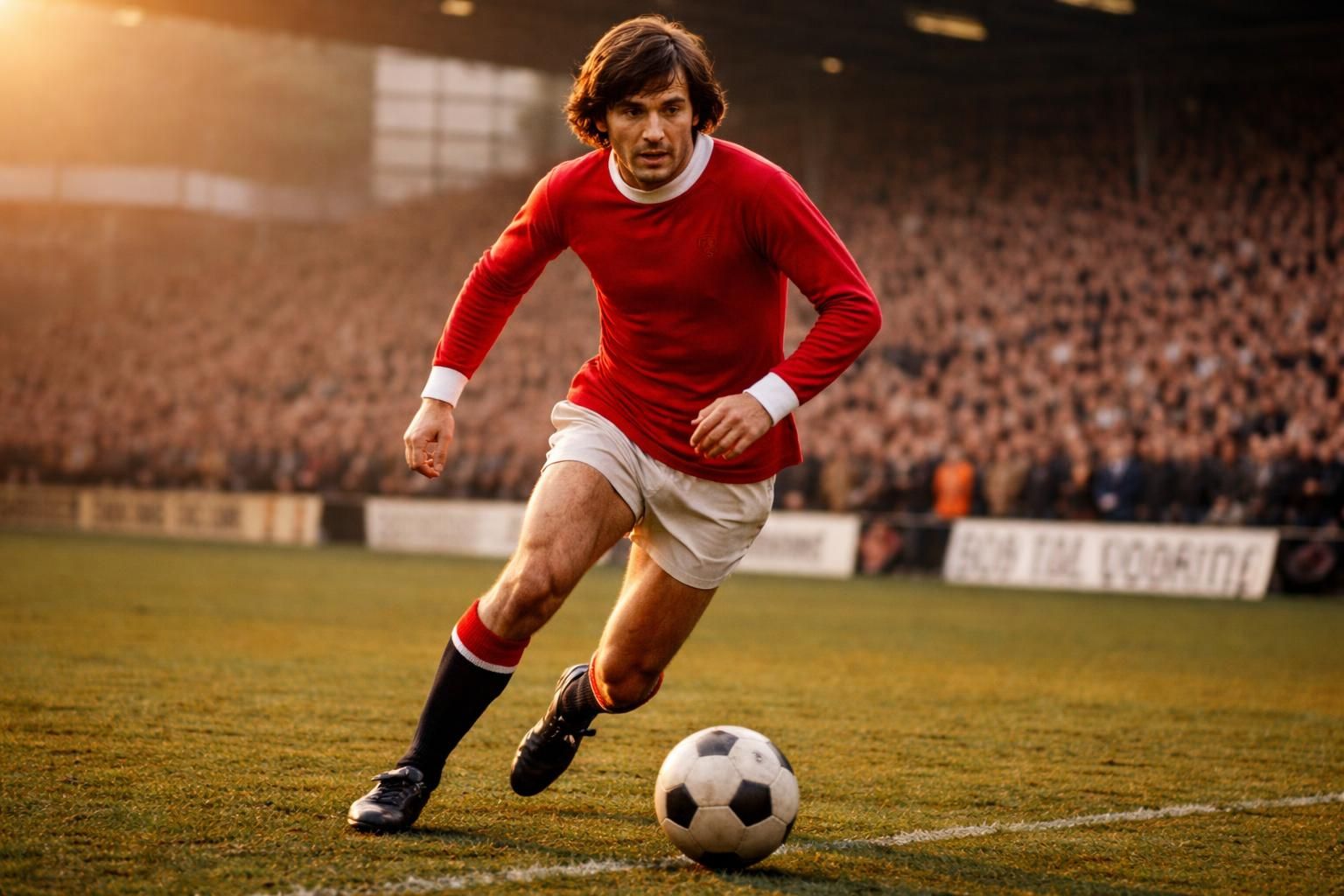 Les légendes du sport et le best of George Best au football