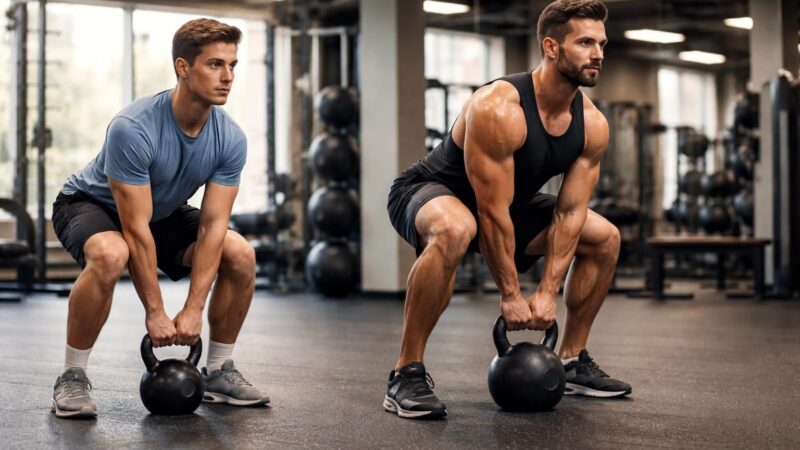 Soulevé de terre avec kettlebell : guide pour débutants et avancés