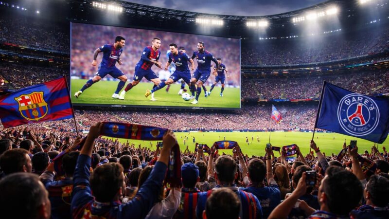 Streaming FCB PSG : tout ce que vous devez savoir avant le match