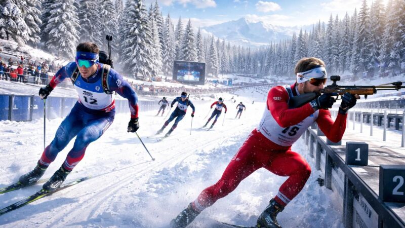 Tout sur le programme du Championnat du monde du biathlon 2026 : Événements incontournables