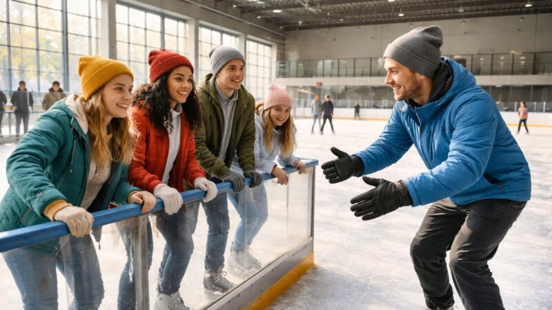 Comment s&rsquo;initier à la glace à la patinoire à Bourgoin : guide pour débutants