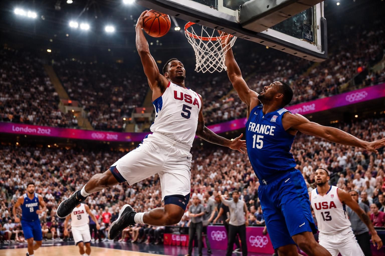Les surprises du score du basket aux JO de Londres : un tournoi plein de rebondissements