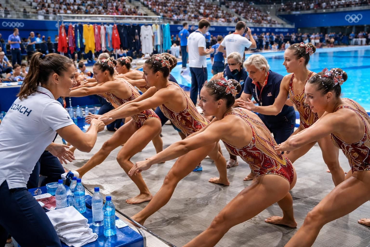 Natation synchronisée aux Jeux olympiques : Derrière les coulisses d&rsquo;un événement spectaculaire