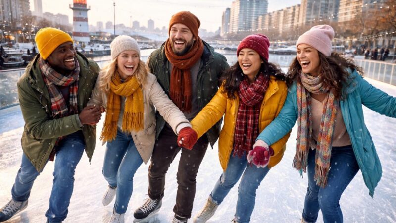 Patinoire Le Havre : 5 raisons d&rsquo;y emmener vos amis pour une journée mémorable