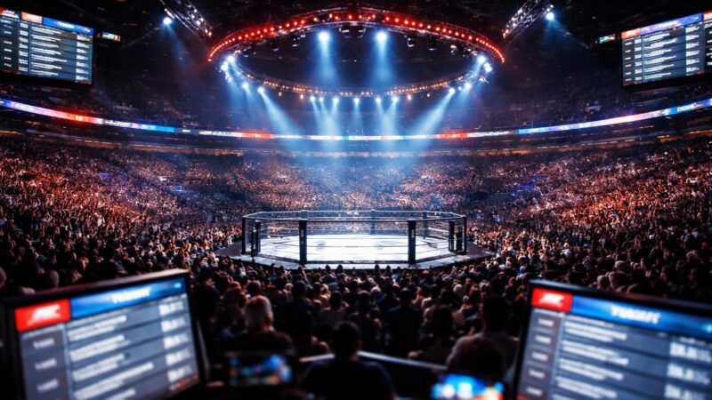 Préparez-vous pour la carte UFC 300 : calendrier et horaires