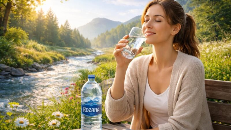 Profitez pleinement des atouts de l&rsquo;eau Rozana pour booster votre bien-être