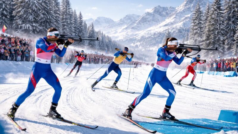 Tous les détails du résultat du biathlon du 5 janvier et ce qu&rsquo;il faut retenir