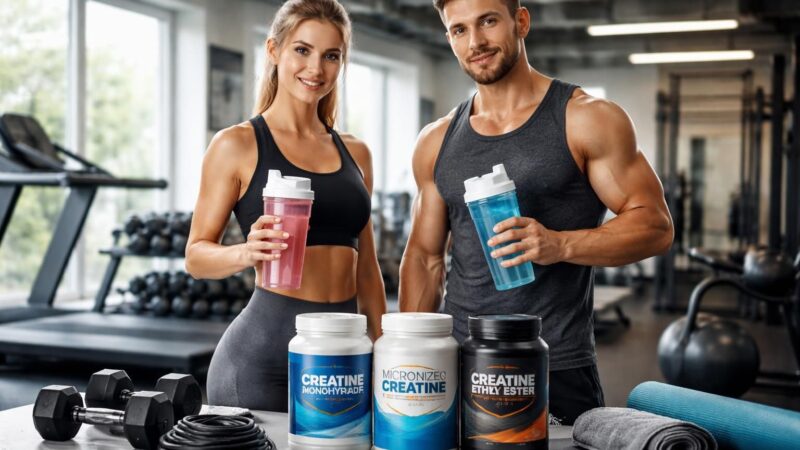 Apprenez à choisir quelle est la meilleure créatine pour vos objectifs de fitness