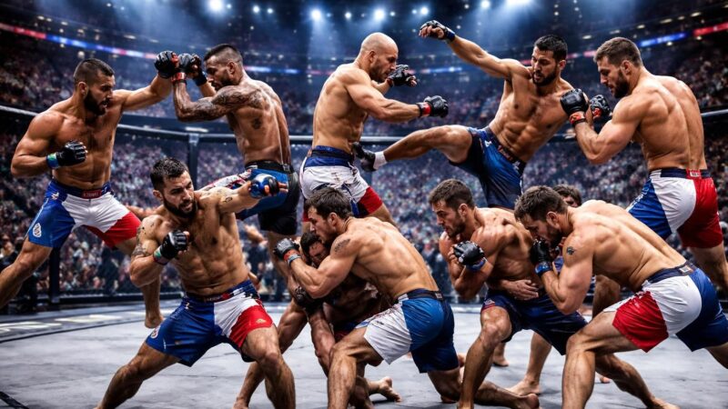Classement MMA français : Comment les performances influencent le top 10