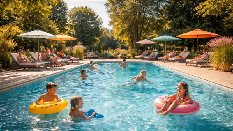 La piscine Bapaume : un espace familial pour le plaisir de tous