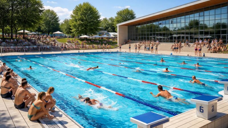 La piscine de Valdahon : un lieu de rencontre pour les passionnés de natation