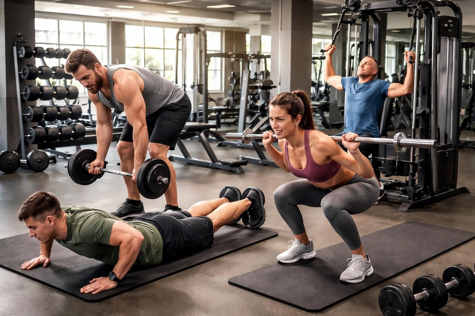 Les erreurs courantes dans les mouvements de musculation et de fitness à éviter