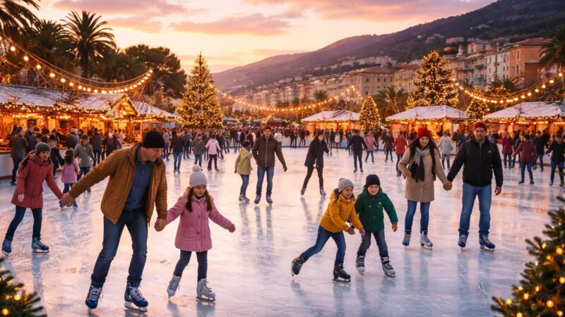 Les événements festifs dans les patinoires à Toulon à ne pas rater