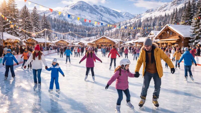 Les événements spéciaux à ne pas manquer à la patinoire à Super Besse