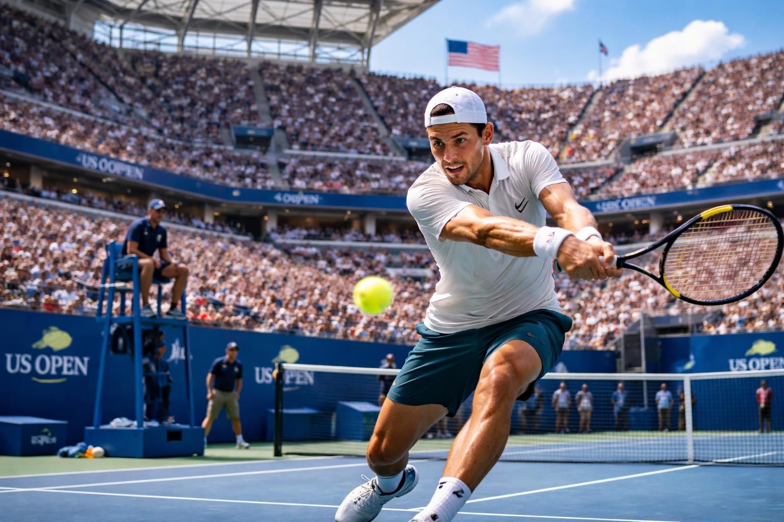 suivez chaque match passionnant de l'us open en direct. découvrez comment regarder les rencontres en temps réel et ne rien manquer de ce tournoi de tennis incontournable.